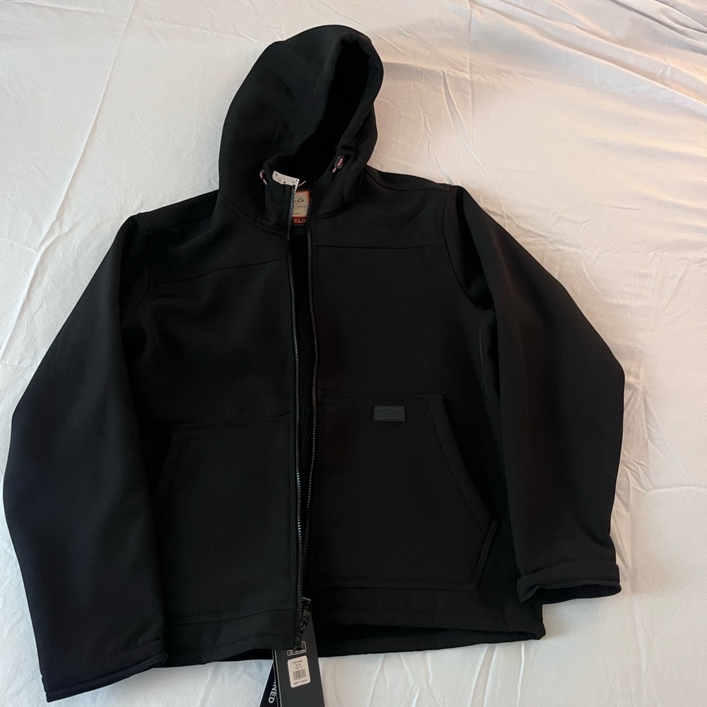 Hawke & Co Midnight Black Hooded Jacket